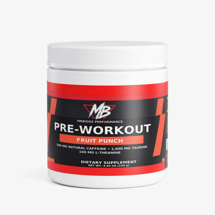 MrBiggz Pre-Workout - Fruit Punch