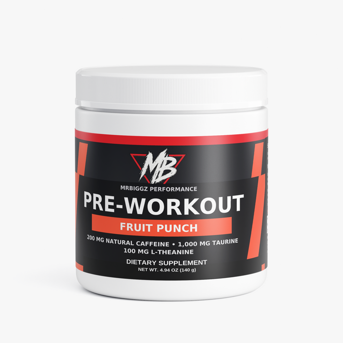 MrBiggz Pre-Workout - Fruit Punch