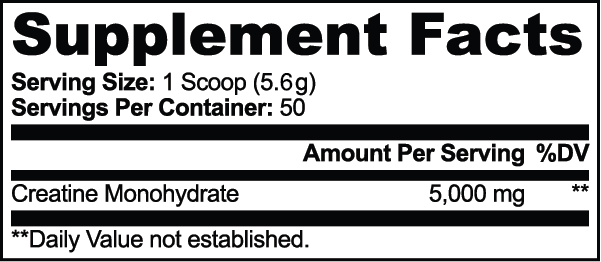 MrBiggz Creatine Monohydrate MR. BIGGZ SHOP