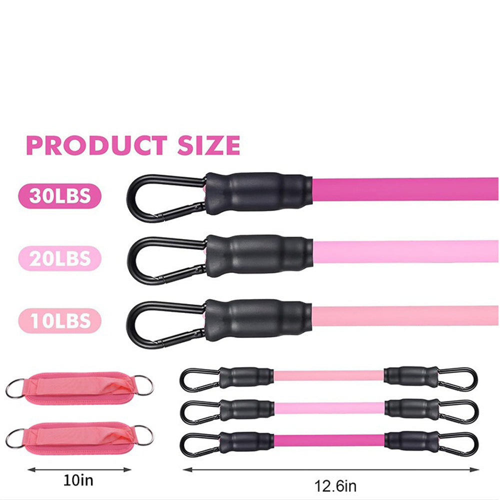Ankle Resistance Bands With Cuffs For Women & Men,Adjustable Leg Workout Bands For Kickbacks, Booty Lift For Home Gym MrBiggz Shop
