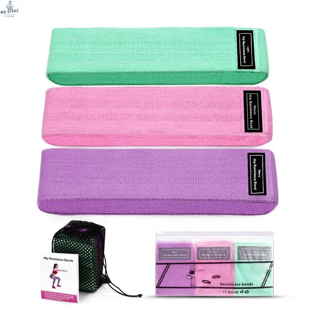 3-Piece Hip Circle Resistance Bands, view 5 - MrBiggz Fitness Shop