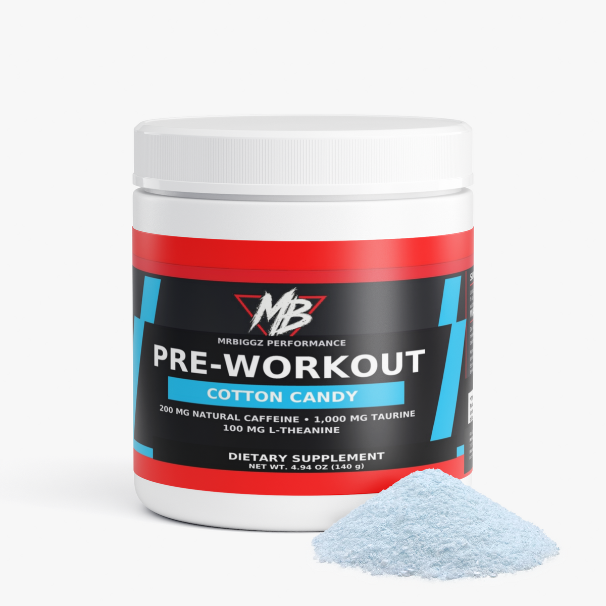 MrBiggz Pre-Workout - Cotton Candy MR. BIGGZ SHOP