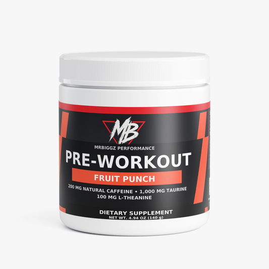 MrBiggz Pre-Workout - Fruit Punch MR. BIGGZ SHOP