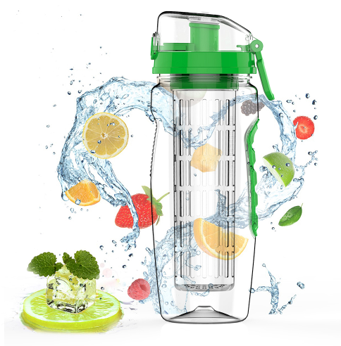 Fruit Infuser Juice Shaker Bottle.