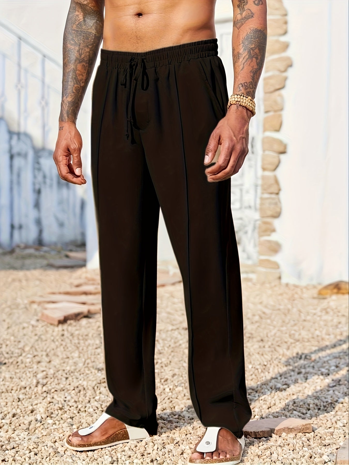 Slacks, Trendy Slacks, Men's Trousers, Men's Trousers, Long Pants, Straight Pants, Corduroy Slacks, Corsets, Anti-wrinkle Slacks, Cropped Pants, Men's Linen Slacks, Athleiseps, Stretch Slacks, Busines MrBiggz Shop