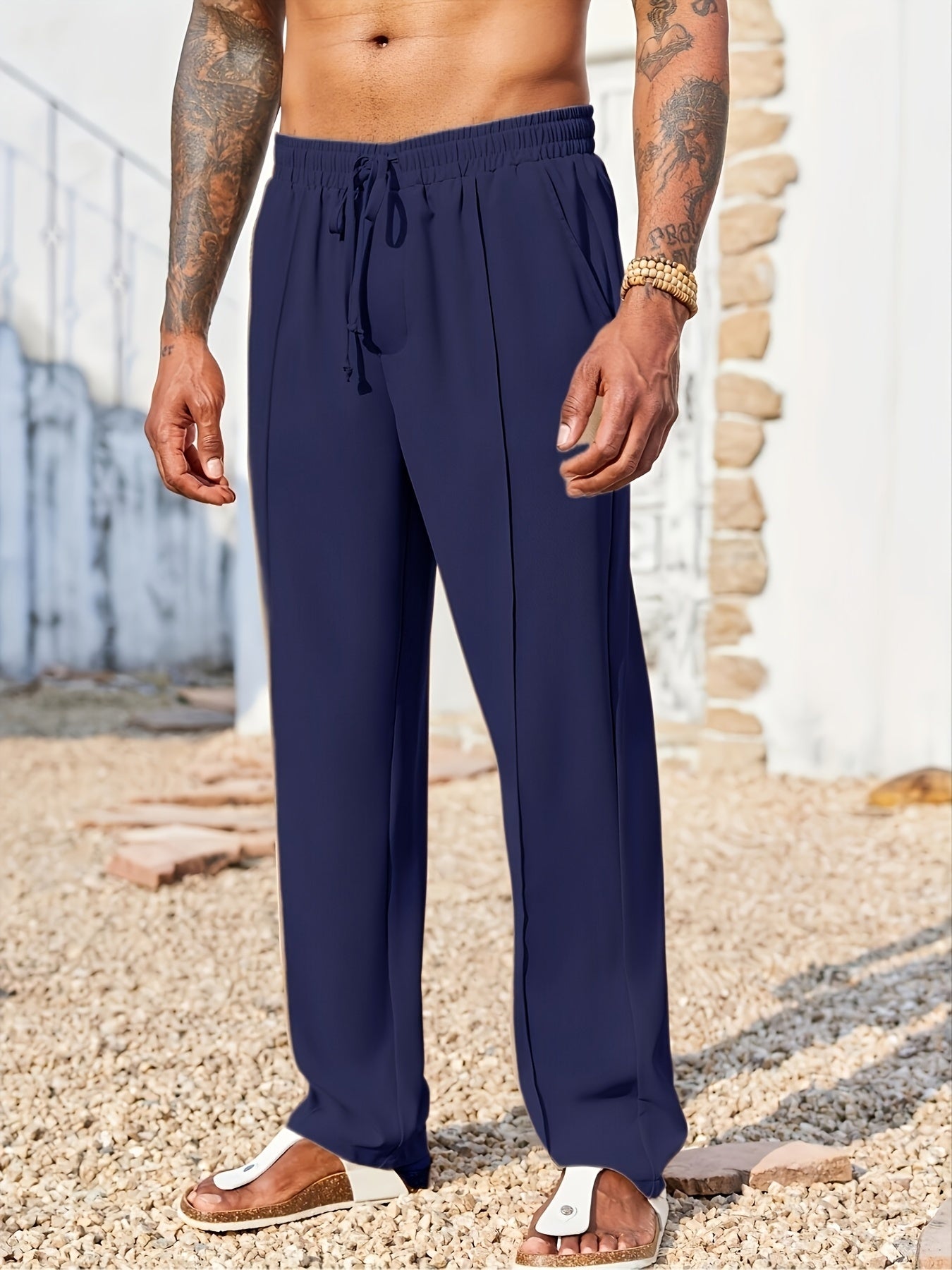 Slacks, Trendy Slacks, Men's Trousers, Men's Trousers, Long Pants, Straight Pants, Corduroy Slacks, Corsets, Anti-wrinkle Slacks, Cropped Pants, Men's Linen Slacks, Athleiseps, Stretch Slacks, Busines MrBiggz Shop