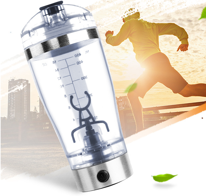 Electric Protein USB Shake Bottle