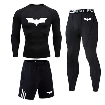 Men's sportswear quick-drying fitness suit