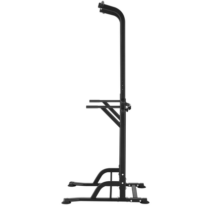 VEVOR Power Tower Dip Station - Adjustable Pull Up Bar Stand for Home Gym Fitness