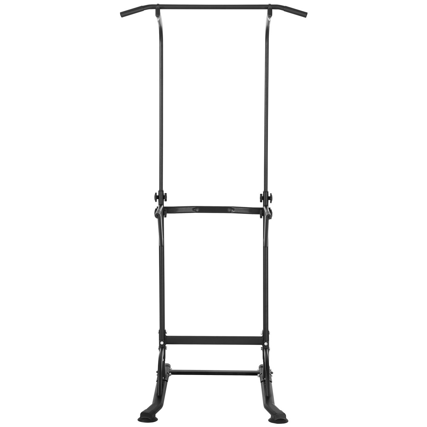 VEVOR Power Tower Dip Station - Adjustable Pull Up Bar Stand for Home Gym Fitness