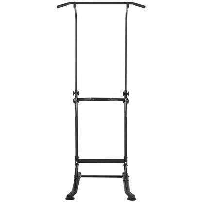 VEVOR Power Tower Dip Station - Adjustable Pull Up Bar Stand for Home Gym Fitness