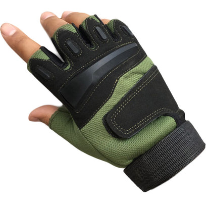 Tactical half-finger gloves special forces men and women cycling gloves