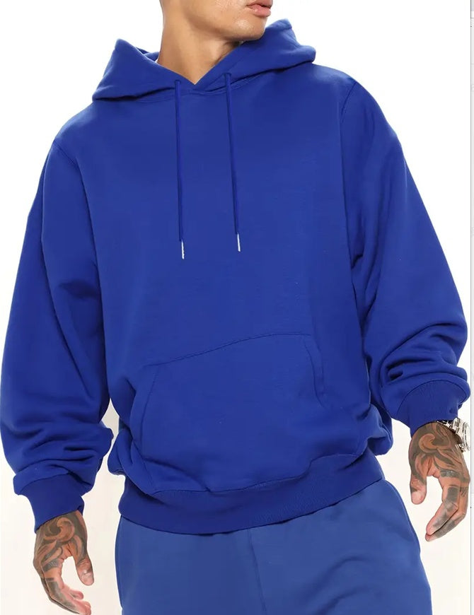 Men's Solid Color Hooded Jumper MR. BIGGZ SHOP