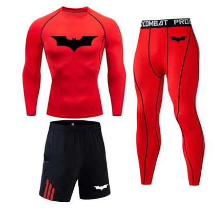 Men's sportswear quick-drying fitness suit