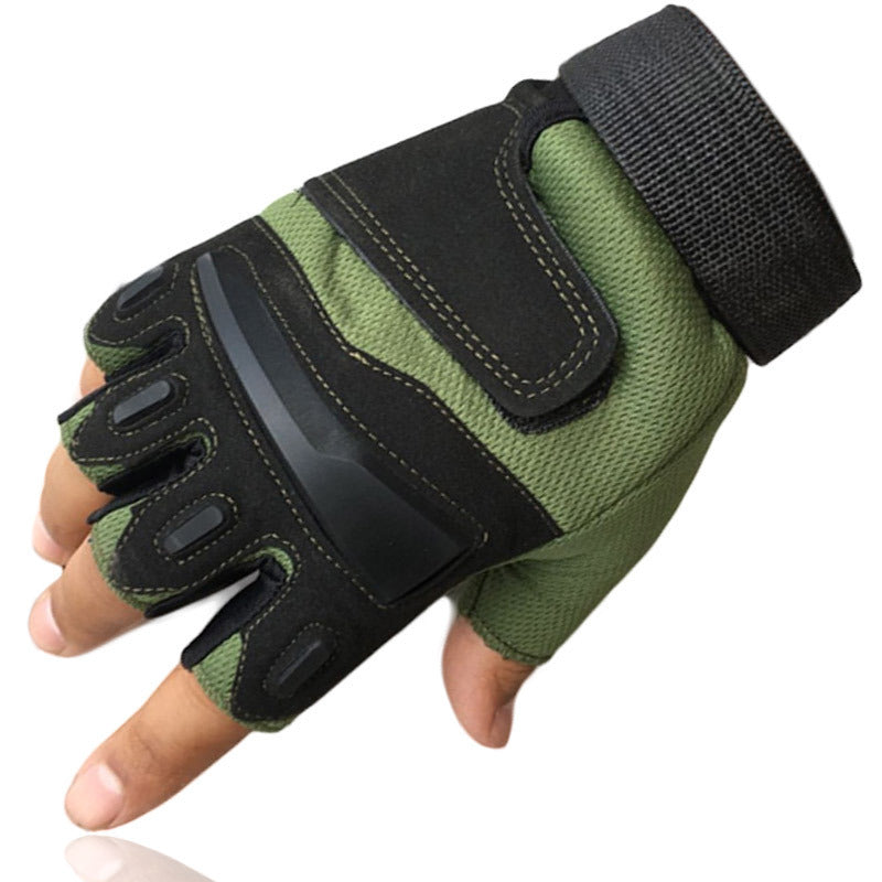 Tactical half-finger gloves special forces men and women cycling gloves