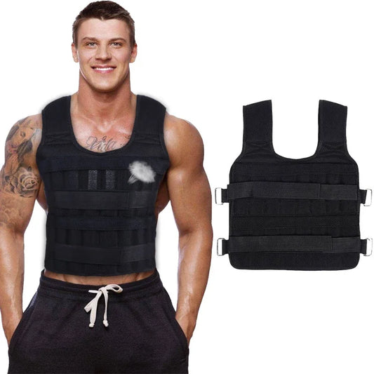 Loading Weighted Adjustable Training Fitness Vest