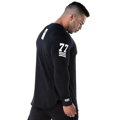 Men Skinny Long Sleeve Quick Dry Bodybuilding Clothing