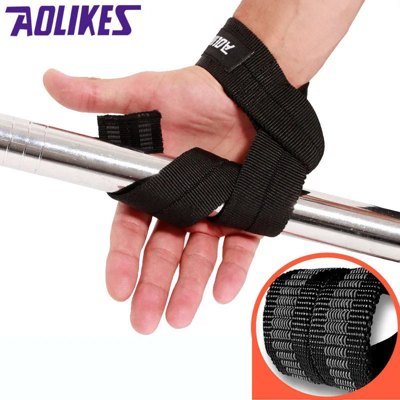 Professional Adjustable Bodybuilding Wristband Straps