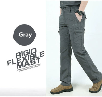 Military Long Trousers Male Waterproof Quick Dry Cargo Pants