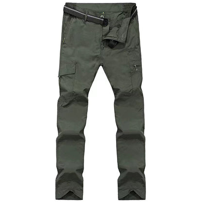 Military Long Trousers Male Waterproof Quick Dry Cargo Pants