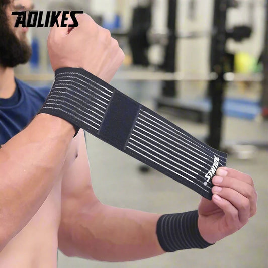 AOLIKES 1PCS Cotton Elastic Support Wrist Brace Wrap carpal tunnel