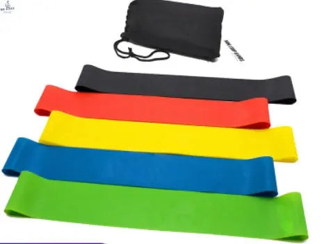 5-Pack Latex Resistance Band Set, view 1 - MrBiggz Fitness Shop