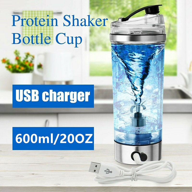 Electric Protein USB Shake Bottle