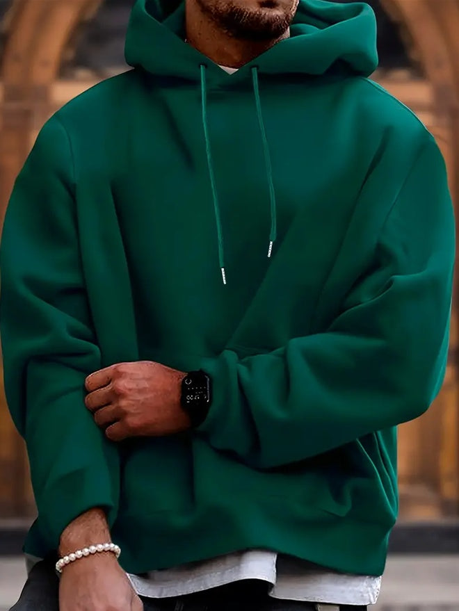 Men's Solid Color Hooded Jumper MR. BIGGZ SHOP