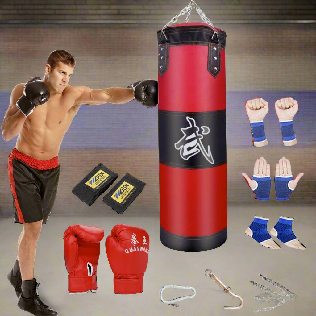 Boxing Trainer Fitness Punching Bag Set