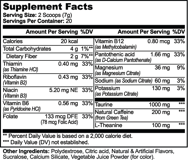 MrBiggz Pre-Workout - Fruit Punch MR. BIGGZ SHOP