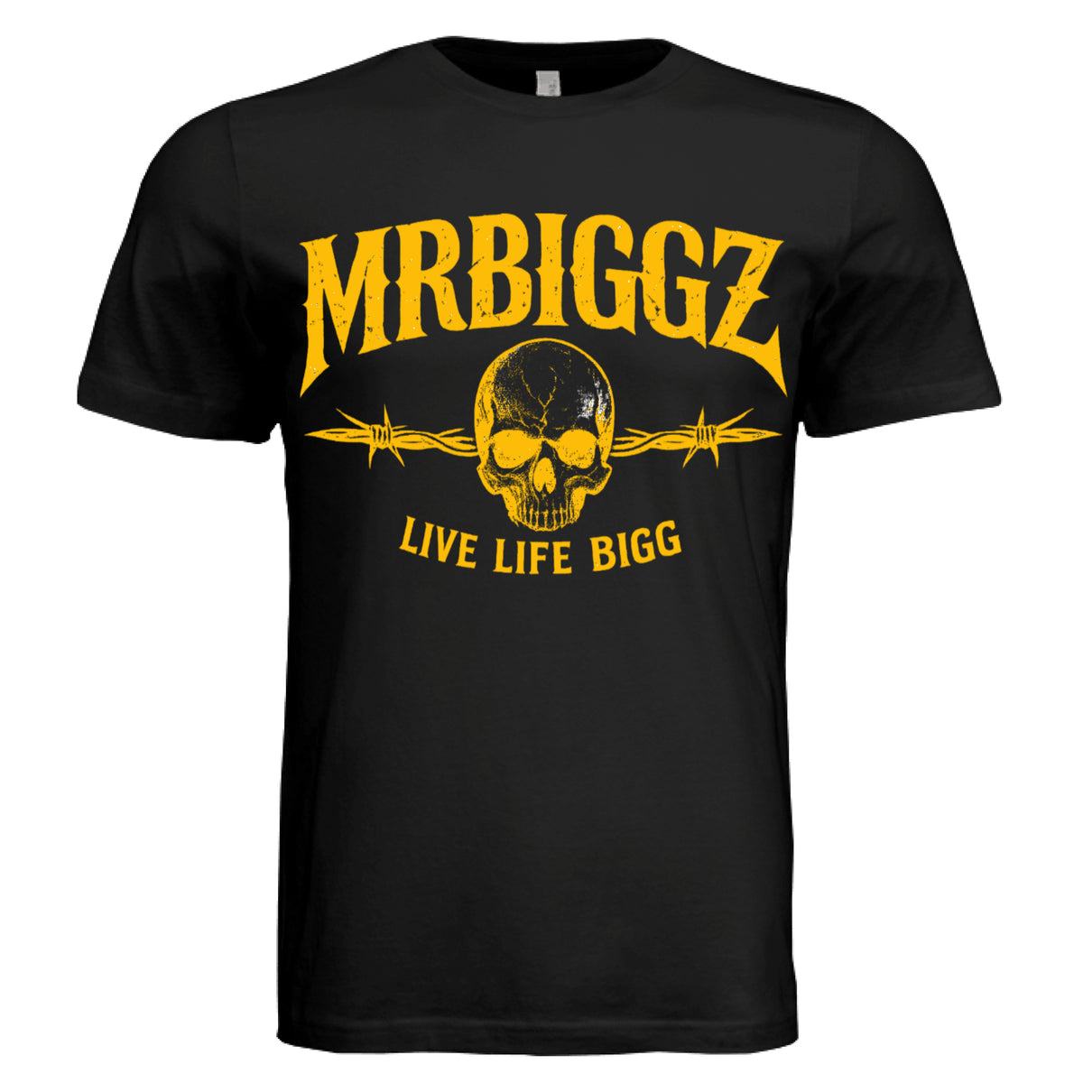 Skull Graphic Gym T-Shirt for Men, view 1 - MrBiggz Fitness Shop